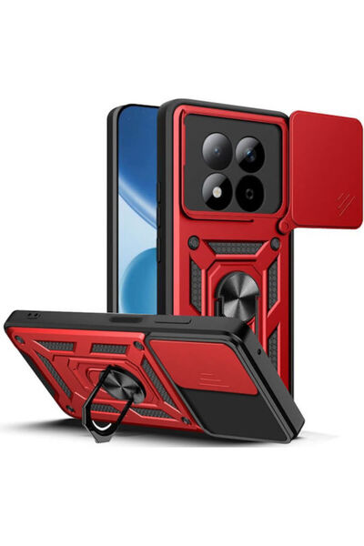 Other Bodycell Συρόμενο Κάλυμμα Πίσω Κάμερας Κόκκινο (Redmi Note 15 Pro 4G)