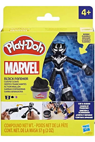 Hasbro Games Hasbro Play-Doh Πλαστικίνη - Σετ Παιχνιδιού Μαύρος Πάνθηρας για ...