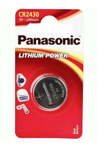 PANASONIC Μπαταρία ρολογιού λιθίου CR2430 3V 1 τεμάχιο