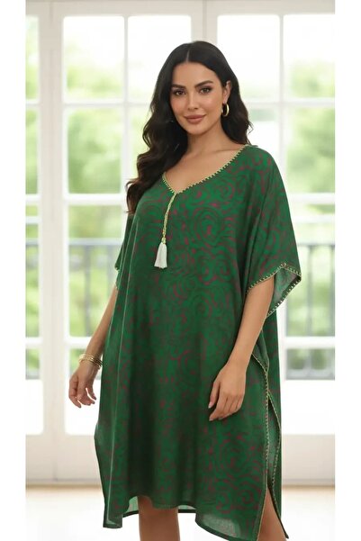 ELİTE NOVA SHOPPİNG Organic Woven Cotton Pareo – Loose Fit Standard Size Beac...