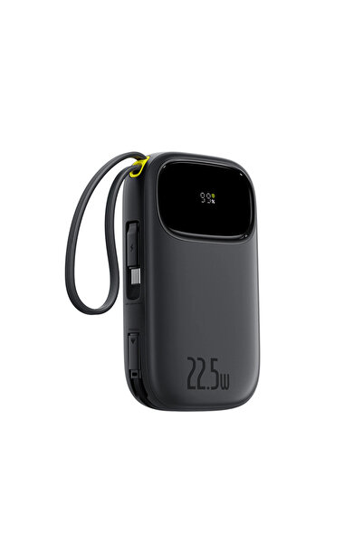 Baseus EnerFill FC31 10000mAh 22.5W Power Bank cu cabluri USB-C și Lightning,...