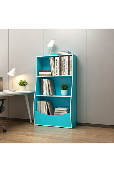 Topone1Topone1 3-tier bookshelf, floor-standing bookshelf, shelving unit, sto...