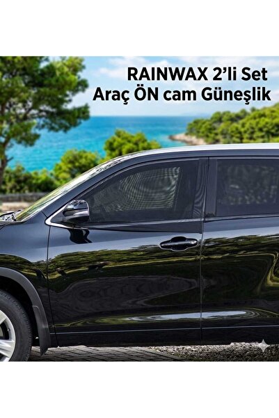 RAINWAX Auto Sunshade Curtain Vehicle Front Side Window Sunshade Car Sunshade...