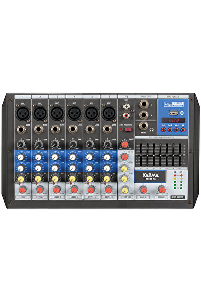 Karma Mixer de microfon cu 8 canale