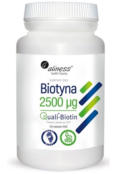 Aliness Biotina Qualibiotin ®   2500 Mcg 120 Comprimate