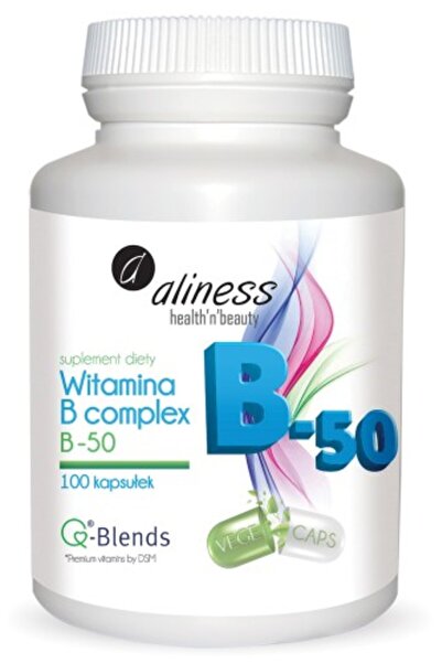 Aliness Complex de Vitamine B B-50 100 Capsule