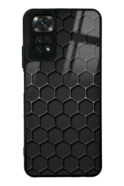 Spoyi حافظة هاتف لامعة بتصميم شبكي من Xiaomi Redmi Note 11s