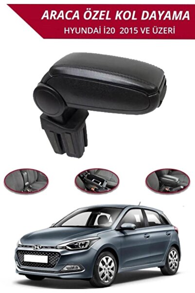 Genel Markalar Hyundai I20 2015 Sonrası Araca Özel Kol Dayama KOLÇAK (Vidasız...