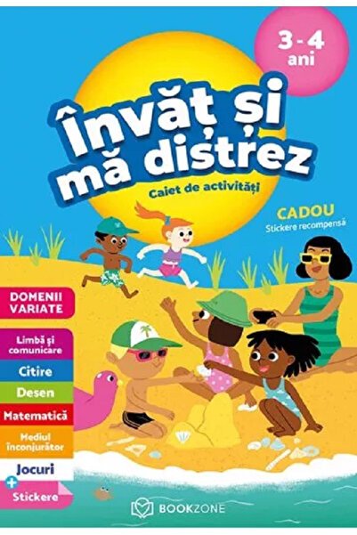 Editura Bookzone Învăț și mă distrez 3-4 ani, Catherine Serres - Editura Book...