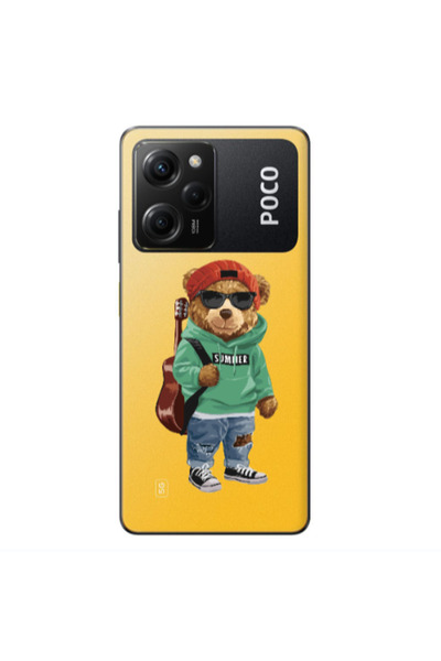 Other Xiaomi Poco X5 Pro Summer Tedy Transparent Silicone TPU Θήκη