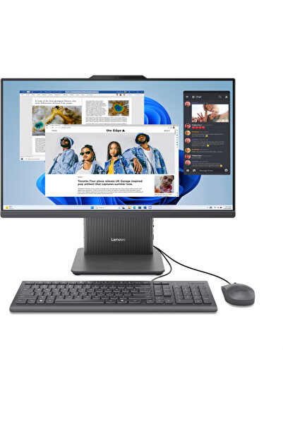 LENOVO IdeaCentre 24ARR9 AIO, AMD Ryzen 5 7535HS, 23.8 inch, RAM 16GB, SSD 51...