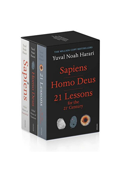 pçs Pack of 3 Books by Yuval Noah Harari - Sapiens Homo Deus 21 Lessons for t...