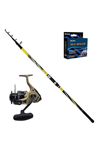 Okuma Outrax 6000 - Kendo Spigola 420cm Surf Olta Seti