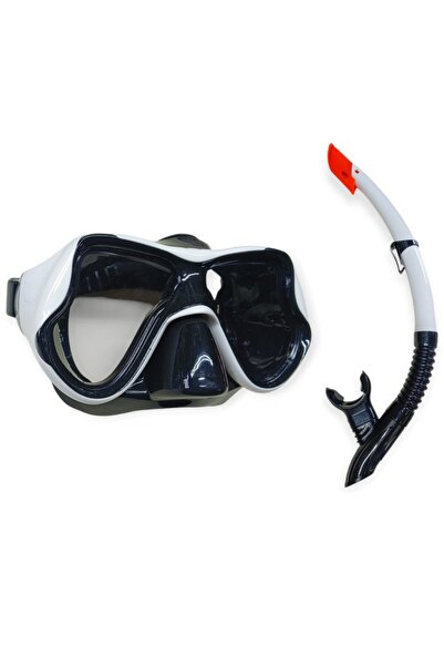 Genel Markalar Star Diving Dalış Maskesi ve Snorkel Yetişkin - 51715-BEYAZ