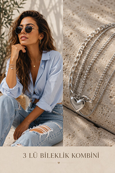 Jack Ferrero Women's collection 3-piece bracelet set