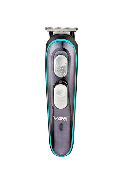 VGR Men's Hair Trimmer V-055 Navigator with USB Compass Charging Black / Blue