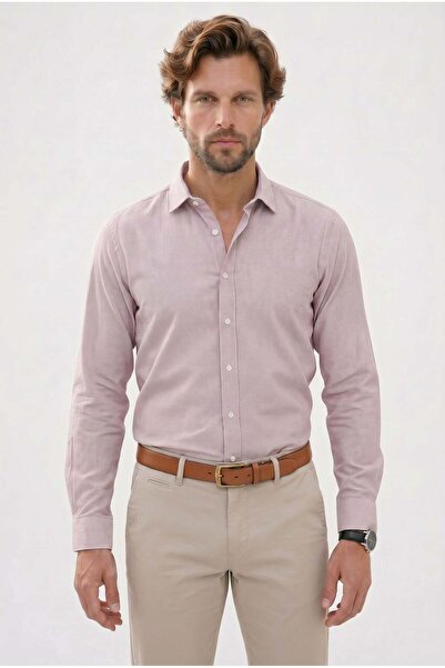 Tudors Men's Regular Fit Classic Cut Long Sleeve Breathable Muslin Fabric Bur...