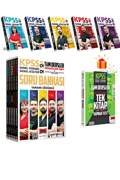 Yargı Yayınları 2026 KPSS Genel Yetenek Genel Kültür Tüm Dersler Tamamı Çözüm...