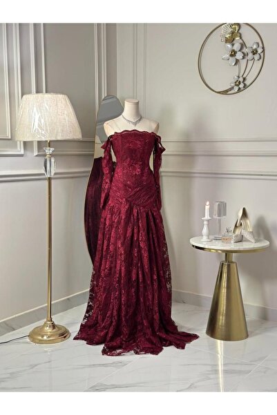 vanus fashion 7339-فستان سهره طويل