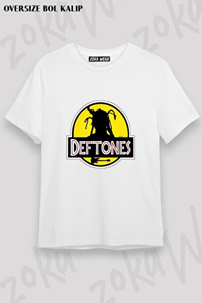 ZOKAWEAR Μπλουζάκι Unisex Loose Fit Deftones v7 με στάμπα