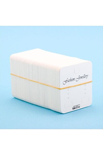 ZERO LAND Svl-Shop 4 Hole (72556) Earring Card-White