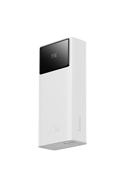 Baseus Star-Lord 30000mAh 22.5W Baterie externă cu afișaj LED, Alb
