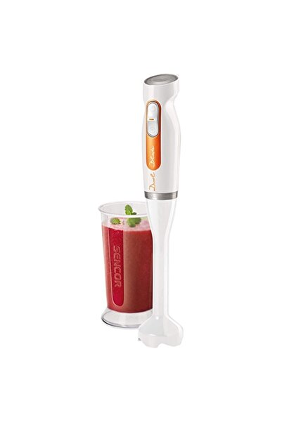 Sencor Blender de mână de 600W cu lame duble, 2 viteze, mâner ergonomic, alb
