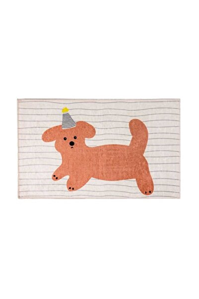 Evidea Soft Dog Banyo Paspası - Ekru - 50x80 cm