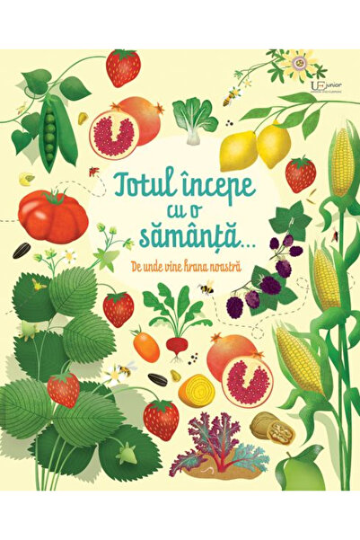 Editura Univers Enciclopedic Everything Starts With a Seed, Usborne Books - U...