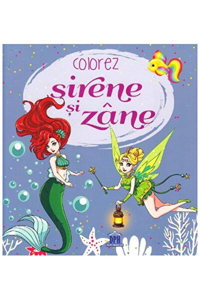 Editura DPH Coloring Mermaids and Fairies, - DPH Publishing House