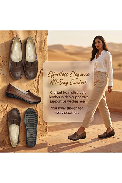 Dhiaa Walk Chic Ladies Office Flats with Ergonomic Design - Unique Italian De...