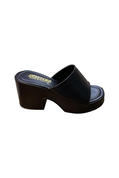 Shoes شباشب نسائية ذات نعل سميك وكعب سميك