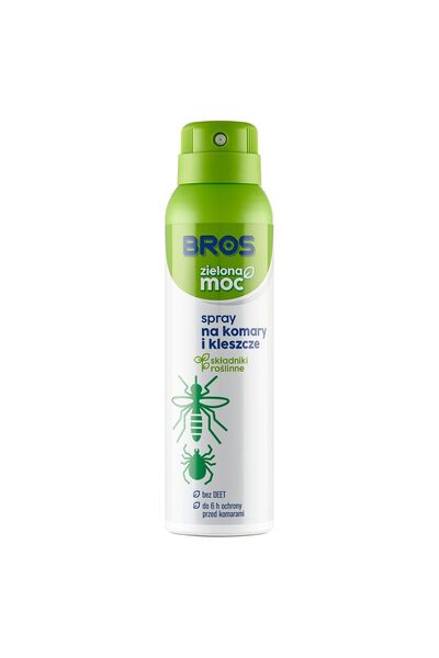 bros Spray Verde împotriva țânțarilor și căpușelor 90ml