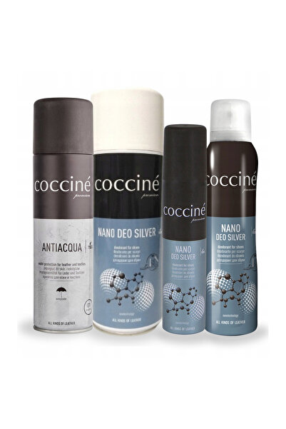 Coccine Set deodorant pentru incaltaminte, Coccine, Nano Deo Silver, 400 ml +...