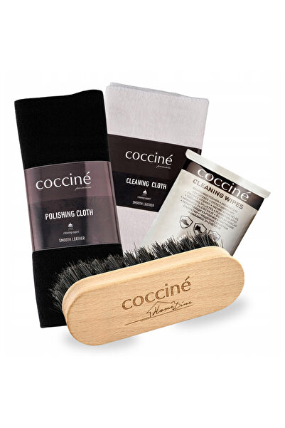 Coccine Set de curatare, Coccine, 4 in 1, 11,5 cm, 15 servetele, perie de inc...
