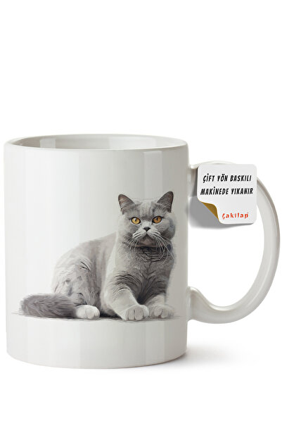 ET ERTAPASSAGE original creative designs Cat Design Printed Porcelain Mug (Do...
