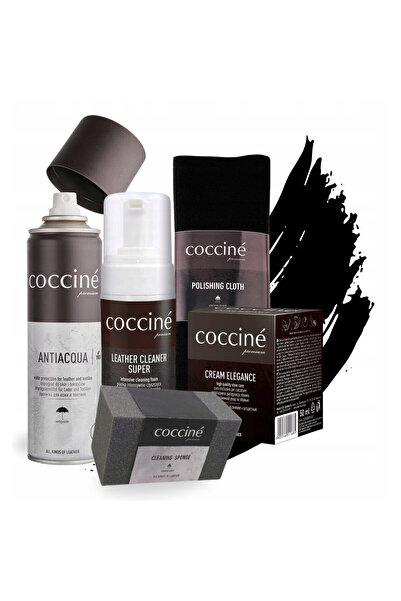 Coccine Set de ingrijire a incaltamintei, Coccine, crema eleganta, 50 ml, imp...