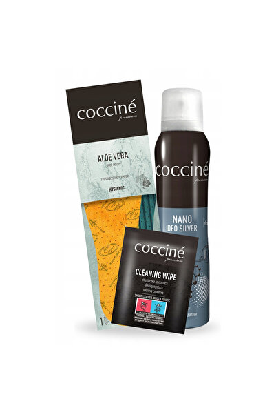 Coccine Set, Coccine, Nano Deo Silver, 150 ml, Deodorant pentru incaltaminte,...