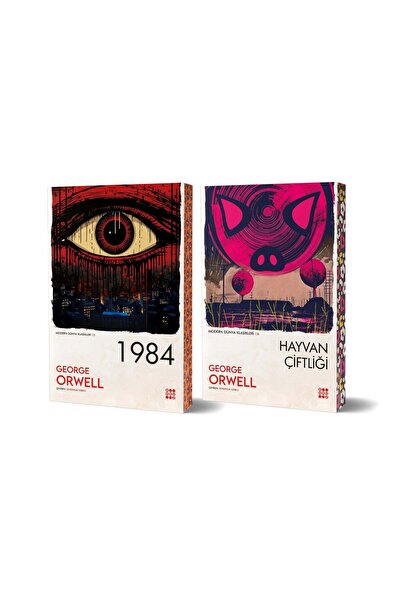 dokuzyayinlari George Orwell 2'li Kitap Seti - 1984 ve Hayvan Çiftliği Özel Y...