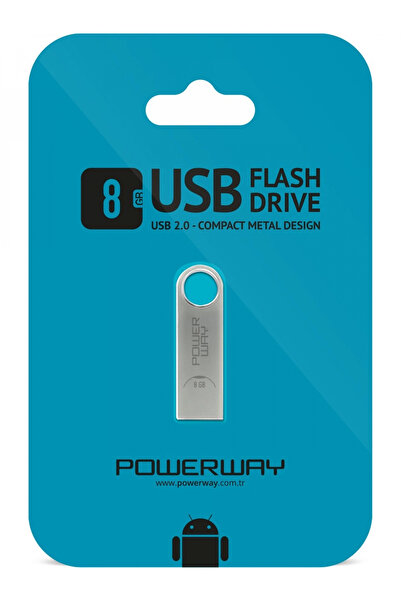jetucuzal Powerway 8GB Usb Flash Bellek