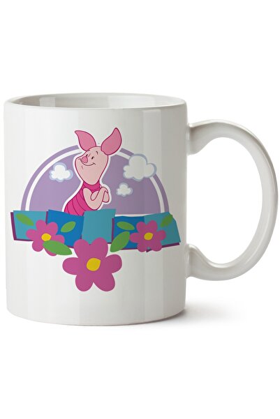 ET ERTAPASSAGE original creative designs Piglet Printed Porcelain Mug, Machin...
