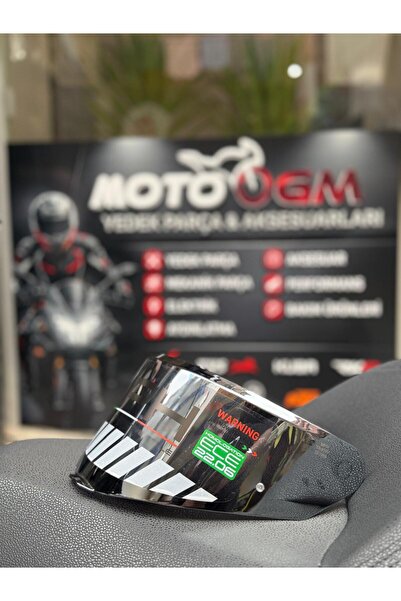 MTS M-910 Model Kask Vizörü Iridium Silver