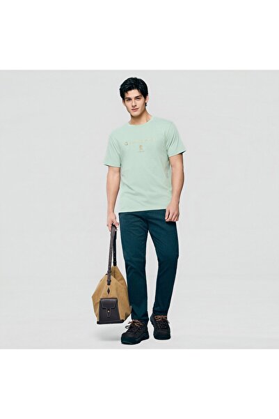 Giordano تي شيرت رجالي بطبعة مميزة