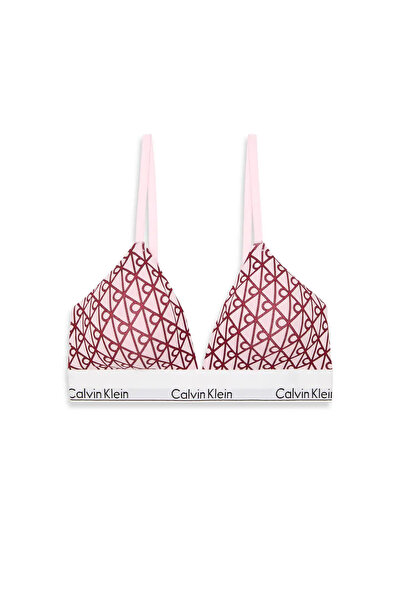 Calvin Klein Pembe Kadın Hafif Astarlı Üçgen Bralet