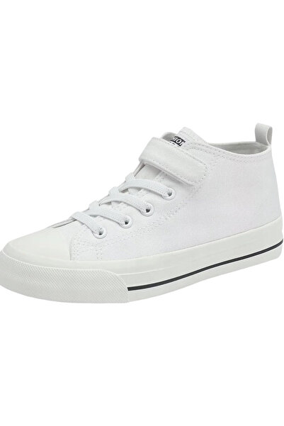 OEM Pantofi Tenisi Tradiționale din Pânză Casual Sport Unisex Albi 29 EU