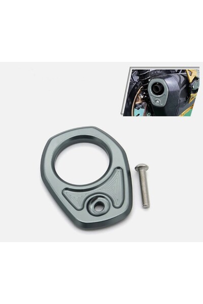 YSGMOTOPARTS Yamaha Xmax Ironmax Techmax 250-300 2018-2024 Egzoz Ucu Cnc Akse...