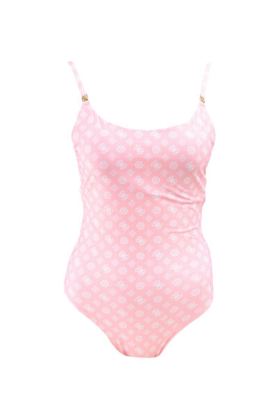 Guess Pembe Kadın Baskılı Mayo E6GJ10MC04R-PMKA