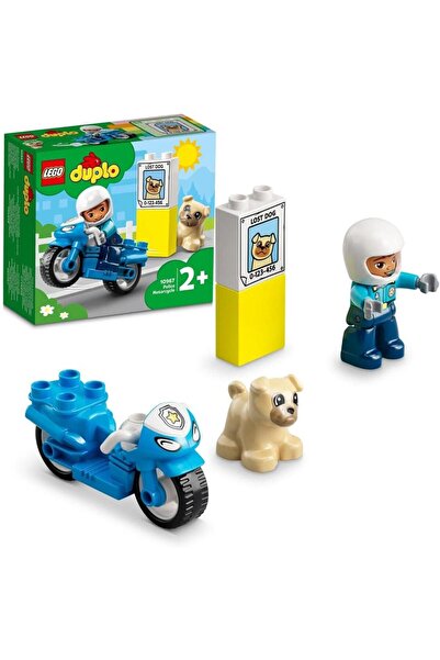 LEGO 10967 لعبة دراجة نارية شرطة إنقاذ المدينة من دوبلو للأطفال الصغار، الأول...