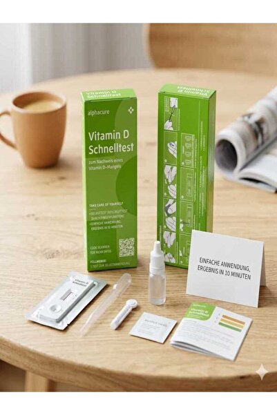 ELANEE Vitamin D Hızlı Kit (Ev Tipi Parmaktan)