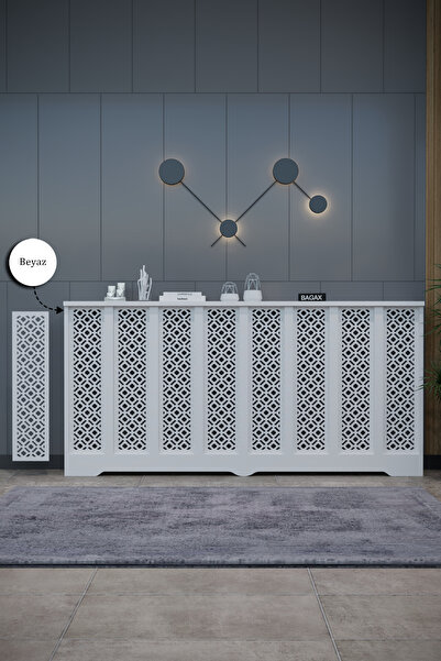 ENDLESS SHOPPİNG Petek Kaplama Modern Radyatör Kapatma Ünitesi Ön Panel MDF T...